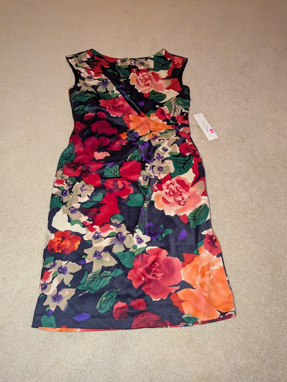Nwt Ivy & Blu by Maggy Boutique Floral Dress Sz 6